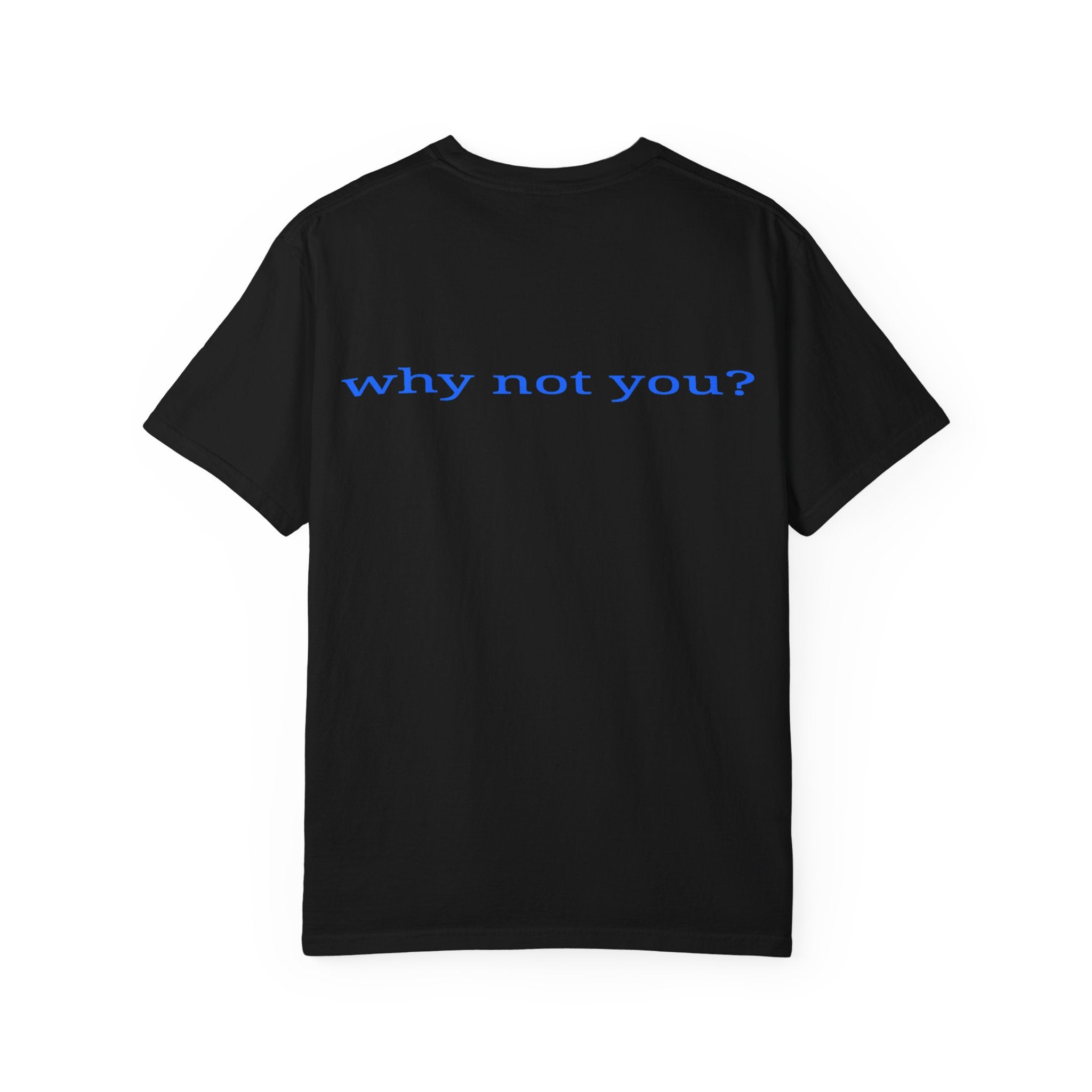 Why Not You? YNU Athletics Graphic T-Shirt: OCEAN BLUE