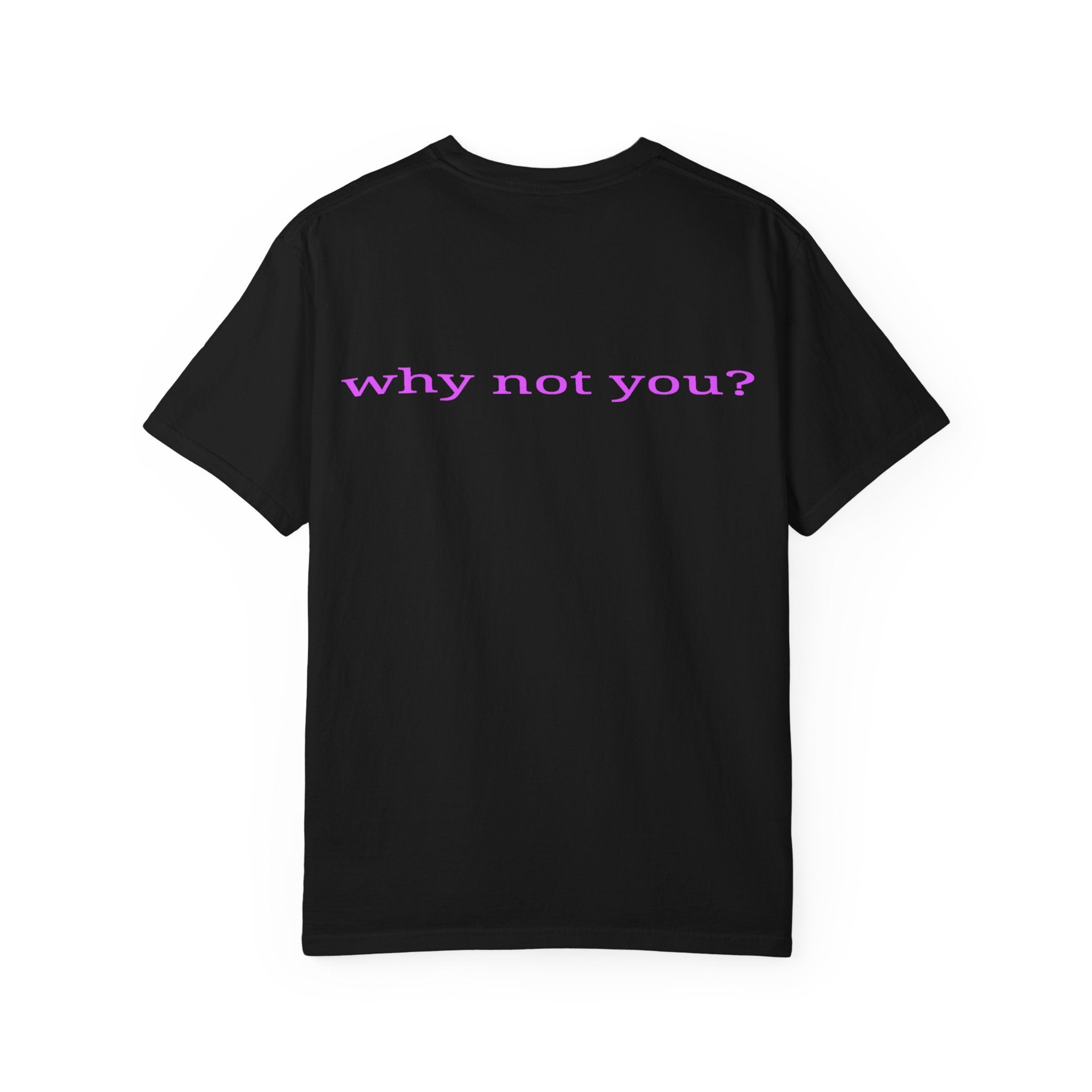 Why Not You? YNU Athletics Graphic T-Shirt: VIBRANT PINK