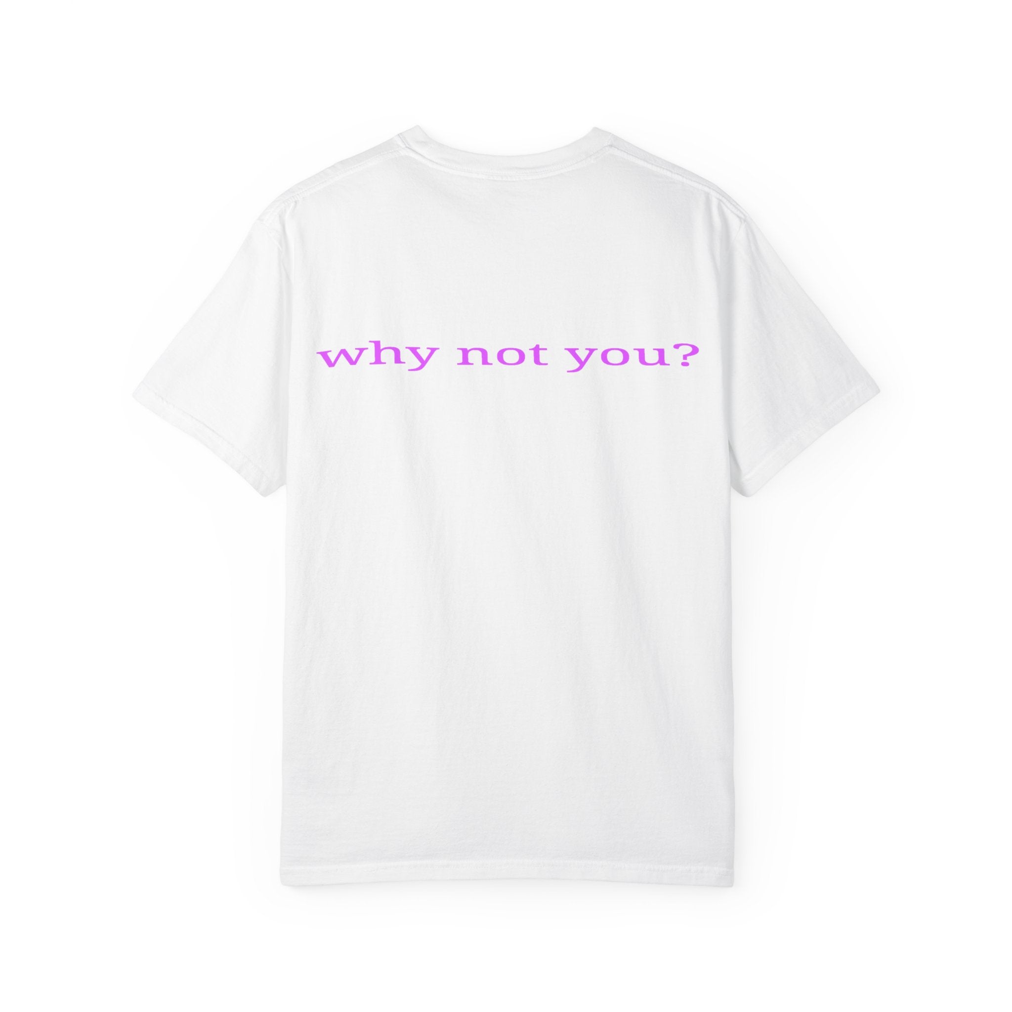 Why Not You? YNU Athletics Graphic T-Shirt: VIBRANT PINK
